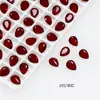 Cristal Dongzhou 6*8 Gota d'Água Transparente Pedras de Strass para Nail Art Super Brilhantes Gelo Transparente Sem Revestimento Inferior Pedras de Strass para Decoração DIY de Nail Art