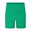 Pantalones cortos de yoga Naked Sense No Embarrassment Line, ajustados, de doble cara, deportivos, de tres puntos, para mujer, DK067