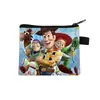 Nova Carteira de Poliéster Toy Story 5 Curta com Design Simples e Estampa de Desenho Animado, Porta-Moedas e Cartões