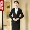 Ropa Profesional Ropa de Mujer Traje Profesional Traje Profesional para Recepción de Hotel Chaleco Ropa de Trabajo China Uniforme de Joyería