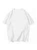 Camiseta masculina de manga curta 180g, peso médio, camiseta de algodão puro para o verão, unissex, gola redonda, sem costura, camiseta de baixo masculina
