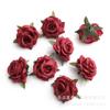 Flores Artificiales, Rosas Pequeñas con un Tacto Realista de Alta Gama, Materiales DIY para Decoraciones de Boda, Arreglo Escénico de Pared de Flores, Cabezas de Flores, Flores Falsas