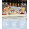 Uau Arranjo Personalizado de Primeiro Aniversário Decoração de Balões para Crianças Bebê Parede de Fundo Estilo Tagi Dopamina Placa KT
