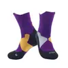 Calcetines de Baloncesto Transpirables Estilo Nuevo Calcetines de Toalla Calcetines Deportivos Calcetines de Baloncesto para Hombre Entrenamiento de Carrera Profesional Calcetines de Tubo Medio Elite