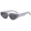 Gafas de sol ojo de gato estilo francés moda europea y americana para mujer, modernas, cuadradas, redondas, adelgazantes para rostro, gafas de sol de alta gama, accesorios de metal para hombre