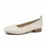 Nuevos Zapatos Cuadrados Simples Estilo Chino para Mujer 2026 Primavera Nuevos Zapatos Ligeros Ultra Suaves Zapatos de Abuela Zapatos de Trabajo Mocasines para Mujer
