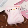 Accesorios Rosados de Gato Manzana Estilo Japonés Lindos Femeninos Pan Gato Kt Llavero Colgante Pasador Pinza para el Cabello Accesorios