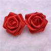 Atravessando Fronteiras 50/100 Peças 7cm Cabeças de Flores Artificiais de Espuma Rosa para Decoração de Caixa de Doces de Casamento, Flores de Espuma de Poliestireno em Estoque em 20 Cores
