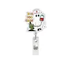 Novo Porta-Crachá Retrátil de Fantasma Doutor de Acrílico para Halloween Suporte Retrátil para Crachá de Identificação para Equipe Médica Reel Retrátil