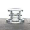 Candelabro de cristal simple de estilo europeo con base de cera para el hogar, mesa de comedor romántica, candelabro Wang, decoración del hogar
