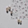 Adesivos Tomoni Finos e Resistentes para Nail Art Não Perdem Cooperação Adesivos Vintage para Unhas Atacado Adesivos Guofeng Montanha MS627