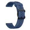 Adecuado para Xiaomi Huawei Samsung Garmin Correa de Reloj de Silicona 20/22mm Reloj Xiaomi S4 Correa de Reloj con Agujeros Transpirables