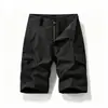 Novos Shorts Esportivos Modernos de Manga Curta para Homens com Múltiplos Bolsos, Corte Solto, Shorts Cargo Leves, Calças de Cinco Pontos para Comércio Transfronteiriço