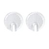 Nuevas Chanclas Antideslizantes con Clip de Puntos Pequeños Almohadilla Frontal para Tacones Altos Espiga GEL Transparente Anti-abrasión Media Almohadilla Frontal para el Pie