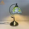 Lámpara de Mesita de Noche para Dormitorio Lote Accesorios para el Cabello Rústico Retro Estudio Lámparas Cálidas Modernas Sencillas Lámpara de Mesa Decorativa de Aleación Americana