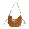 Bolsa de Axila Estilosa de Nicho de Luxo para Mulheres 2025 Verão Novo Modelo Simples Moda Elegante Bolsa de Mão para o Dia a Dia Bolsa de Ombro