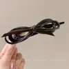 Pinza para el pelo de abulón para recogido en la nuca, pinza de garra vintage de alta gama para mujeres con cabello grueso, nuevo modelo 2026, pinza de pico de pato no irritante