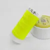 Hilo de 9 hebras de 0.6 mm trenzado a mano bobinado en espiral año zodiacal rojo cuerda de mano para la muñeca rollo pequeño hilo para tejer pulseras