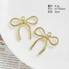 Colgante de Oro con Forma de Mariposa Sencillo y Exquisito Pendientes Hechos a Mano DIY Materiales para Joyería Colgante Pequeño Accesorios