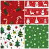 12 Hojas/Paquete Celebración Festiva Navideña Intercambio de Regalos Base de Papel para Decoración Árbol de Navidad DIY Material de Corte Papel Transfronterizo