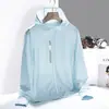 Traje de Secado Rápido con Protección Solar para Hombre Verano Mujer Anti-ultravioleta Top de Aire Acondicionado Ropa para la Piel de Pareja Pesca Ciclismo Viaje