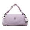 Bolsa de Tela de Nylon Cruzada para Mujer 2025 Nueva Moda Diseño de Nicho Versátil Bolsa de Tela Bolso Plegable tipo Sachel Bolso Almohada para Viajes