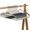 Perchas exclusivas para clientes importantes, uso doméstico, antideslizantes, sin marcas en los hombros, para secar y colgar ropa, soporte de ropa ampliado
