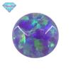 Huagang Gem Round Flat OPAL Imitação OPAL Gem Pedra Nua Sintética OP40 OPAL Oper Stone