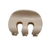 Clip Coreano Retro Simple Gordo en Forma de M Mediano para Mujer Clip de Tiburón para Cabello que Combina con Todo Clip para Cabello Semirecogido Estilo Nuevo 2025