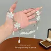 Design Europeu Exagerado Colar de Franjas Pesadamente Bordado Personalidade Única Colar de Renda Tecida Corrente de Clavícula Exquisite