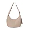 Bolsa Transversal de Luxo para Mulheres, Bolsa de Ombro Simples e Versátil, Bolsa de Ombro Tendência Leve de Grande Capacidade Moda Bolinho