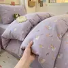 2026 Novo Estilo Fio Bouclé Jogo de Cama de Quatro Peças Conjunto de Três Peças para Cama de Estudante Dormitório Cama de Solteiro Adequado para Todas as Estações e Lavável à Máquina