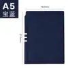 Caderno A6 logo personalizado material escolar estudante Diário A5 Caderno couro macio simples Bloco de notas escritório negócios atacado