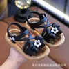 Sandalias para Niña Verano Niña Bebé Exportación Comercio Exterior Venta al por Mayor Comercio Electrónico Zapatos con Hebilla para Niños Pequeños Pequeña Princesa