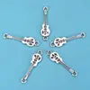 Nuevos Accesorios Creativos para Joyería DIY Música Guitarra Aleación Electrochapada Collar Pulsera Colgante Colgante Pequeño Venta al por Mayor