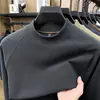 Sudadera de vellón de terciopelo de doble cara para hombre, nueva moda casual de otoño 2026, sudadera gruesa cálida para hombre, capa base