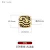 Pulsera Antigua China de Cuentas de Mahjong Pulsera diy Pirámide Sabiduría Misteriosa Correa de Cuentas Simbólicas Accesorios
