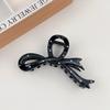 Clipe de agarrar de bolinhas estilo coreano feminino 2024 Novo Half Grab Hairpin Headwear Hairpin Clip Disc Hair Shark Clip Acessórios de cabelo de verão