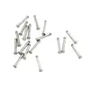 Clavo de soldadura de acero de titanio clavo universal soldadura por punción accesorios de joyería diy tornillo de diente externo se puede atornillar bola de pastel redonda al por mayor