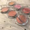 Blush Monocromático Cubo de Gelo Ins Cor Iluminadora Longa Duração Natural Delicado Vitalidade Iluminador Estilo Estudante Feminina Rouge Contorno