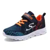 Zapatillas deportivas para niños, nueva moda primavera y otoño, malla transpirable de punto volador, zapatos para niños estudiantes, zapatillas para correr para niños mayores