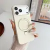 Funda para Teléfono Móvil Iphone17 Nueva Magnética Todo Incluido Anti-Caídas Piel Lisa Cubierta Protectora 15 Mate Apple Carcasa Blanda Soporte