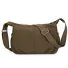 Bolso cruzado de un solo hombro simple nuevo transfronterizo para mujer, moda casual, bolsa de viaje de nailon repelente al agua, bolsa de lona para madre