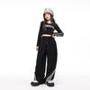Traje de dança jazz meninas moda legal moda prática roupas dança de rua roupas da moda infantil hip hop marca traje hiphop