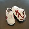 2025 primavera nuevos zapatos para niños al por mayor zapatos deportivos de suela blanda de cuero para niños zapatos coreanos Forrest Gump zapatos blancos