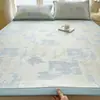 Conjunto de Três Peças de Tapete Fresco Jacquard de PE para o Verão 2026 Novo Tapete de Ar Condicionado Tapete de Cama Doméstico para o Verão Tapete Fresco Macio