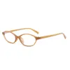 Armazones de Gafas Pequeños para Mujer con Filtro de Luz Azul, Armazones de Gafas Ovalados Pequeños en Stock al por Mayor, Armazones de Gafas Estilo Nerd
