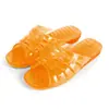 Pantuflas de verano para mujer para uso en casa, sencillas y ligeras, antideslizantes, adecuadas para baño y uso en interiores, versátiles, suaves y de suela plana