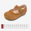 [Oferta Especial] Sapatos de Couro Snuffy para Meninas, Estilo Birkenstock, Novos Mocassins de Couro Genuíno Primavera e Outono 2026