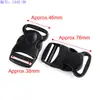 Fivela de padrão fino para mochila 15~38mm, fivela de segurança, fivela de fita POM, fivela de ajuste para bagagem, acessórios
